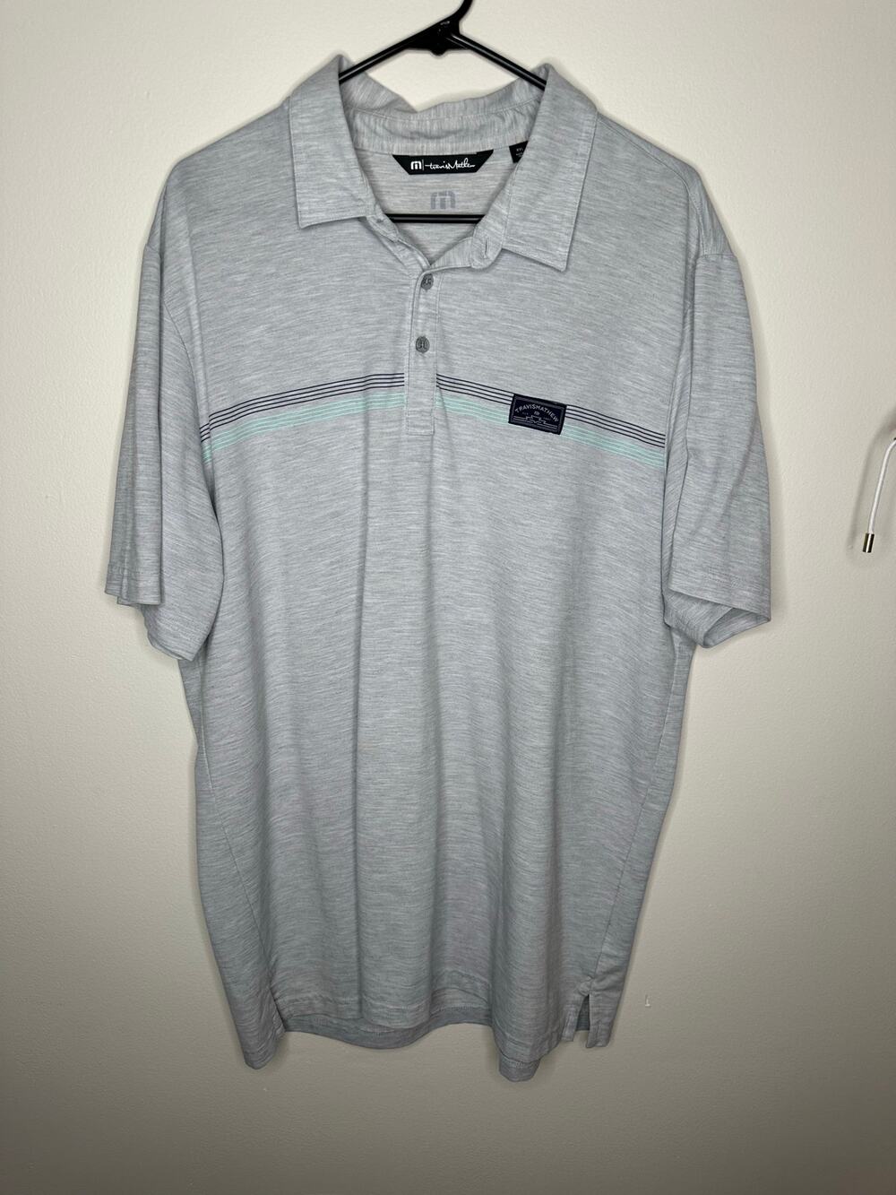 Travis Mathew Gray Men’s Polo shirt